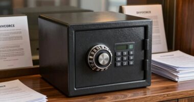 secure fireproof document safe