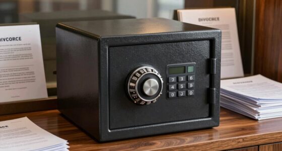 secure fireproof document safe