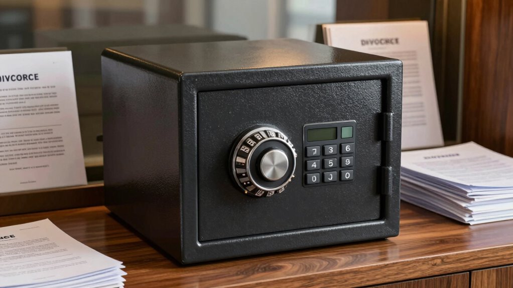secure fireproof document safe