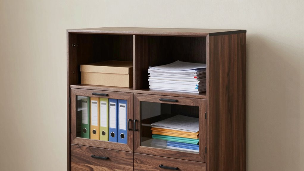 secure organized office storage
