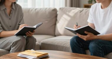 separate finances peacefully