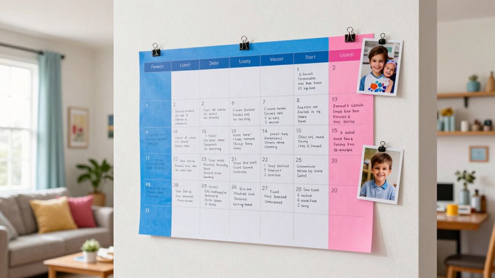 shared calendar for co parenting