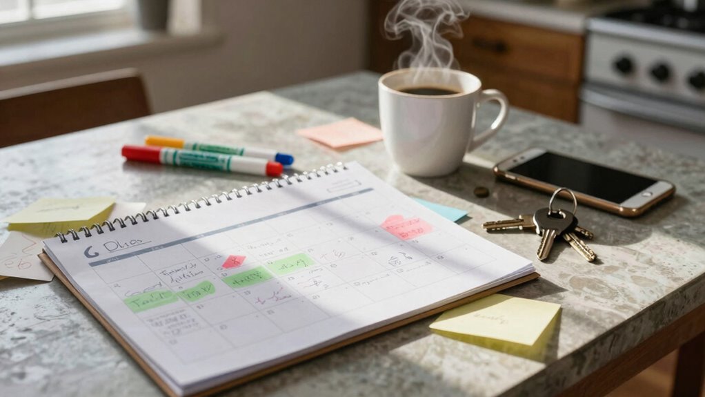 shared calendar promotes transparency