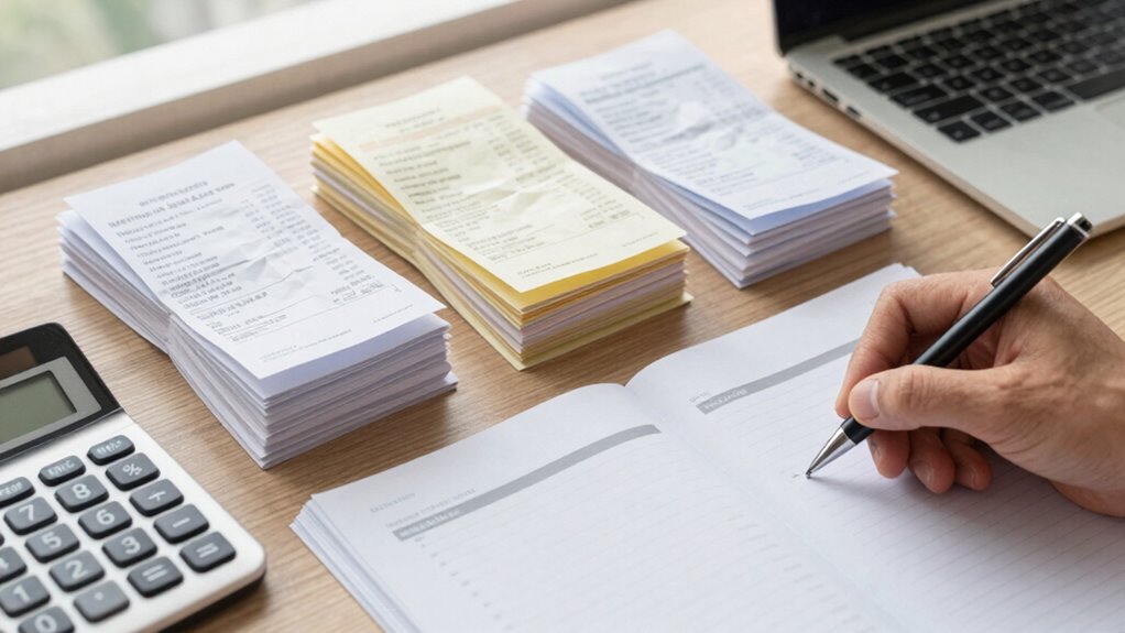 shared parenting expense documentation