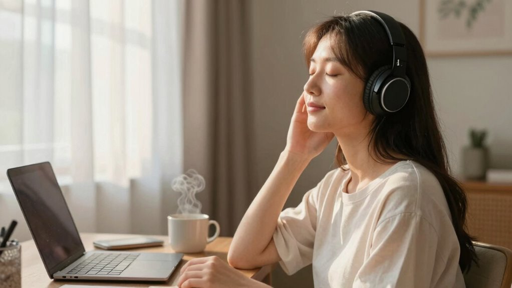 silent stress relief techniques