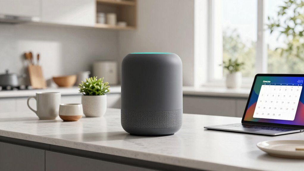 smart speaker for schedules