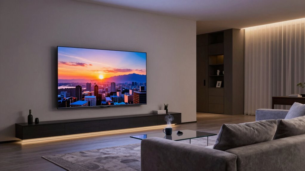 smart stylish entertainment setup