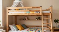space saving kids bunk bed