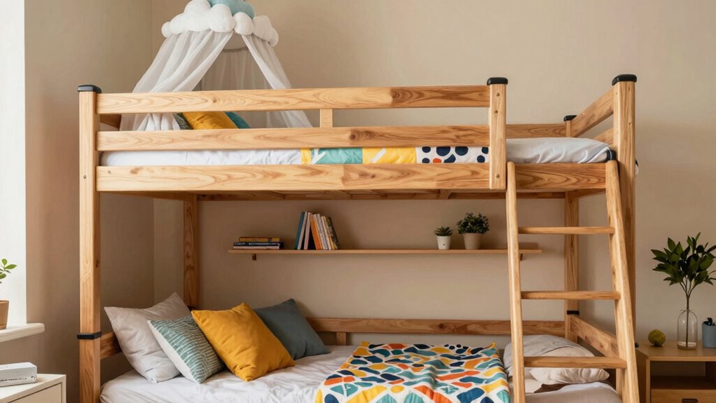 space saving kids bunk bed