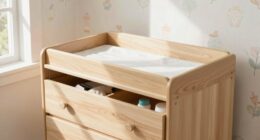 space saving nursery dresser