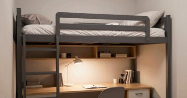 space saving shared bedroom solution