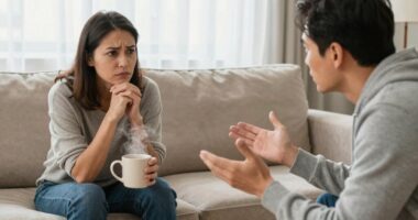 spouse threatens job quitting