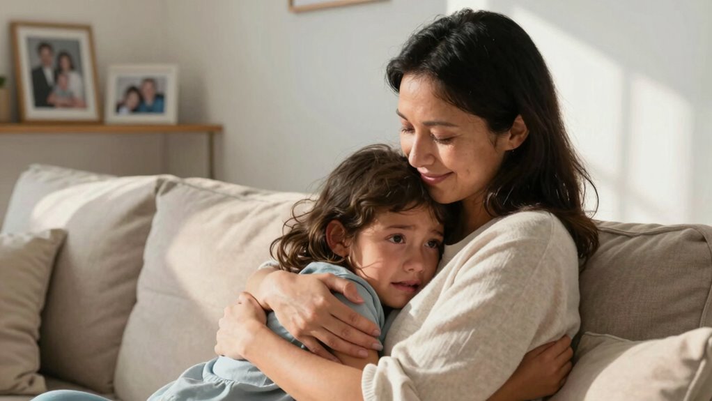 supporting anxious children through divorce