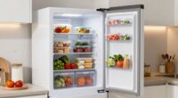 upright freezer for meal planning