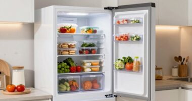 upright freezer for meal planning