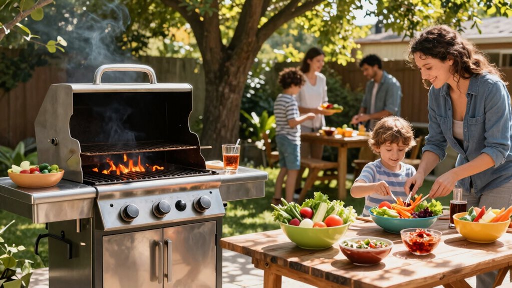 weekend backyard grilling traditions