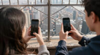 Couple On Empire State Building