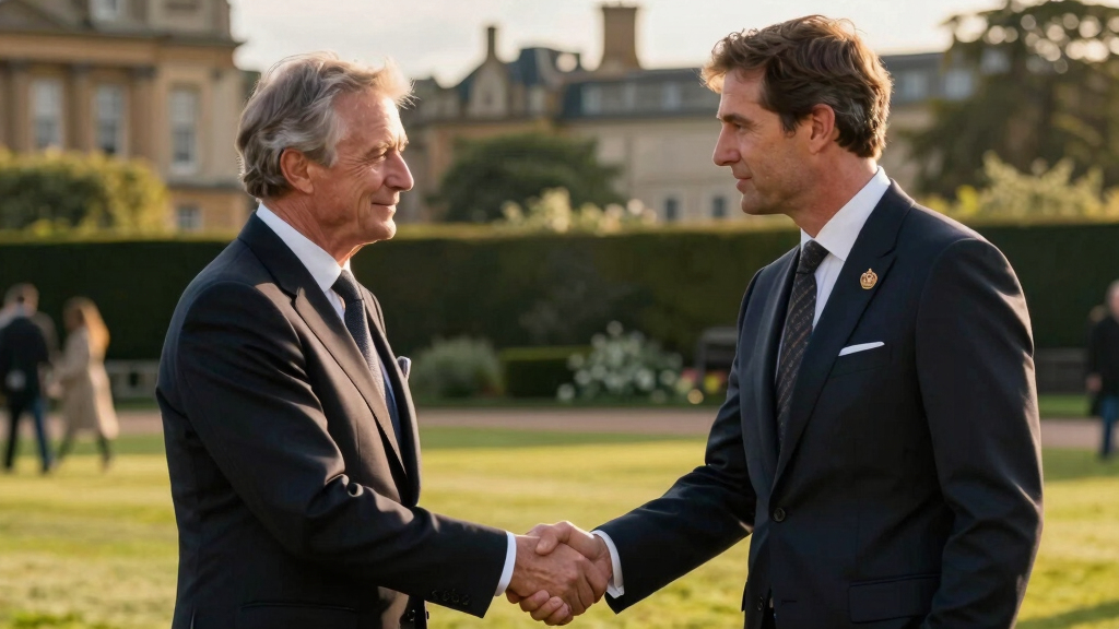 King Charles Prince Harry Meeting